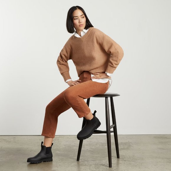 Everlane The Way High Jean in Rich Earth - Size 23 - Picture 5 of 7